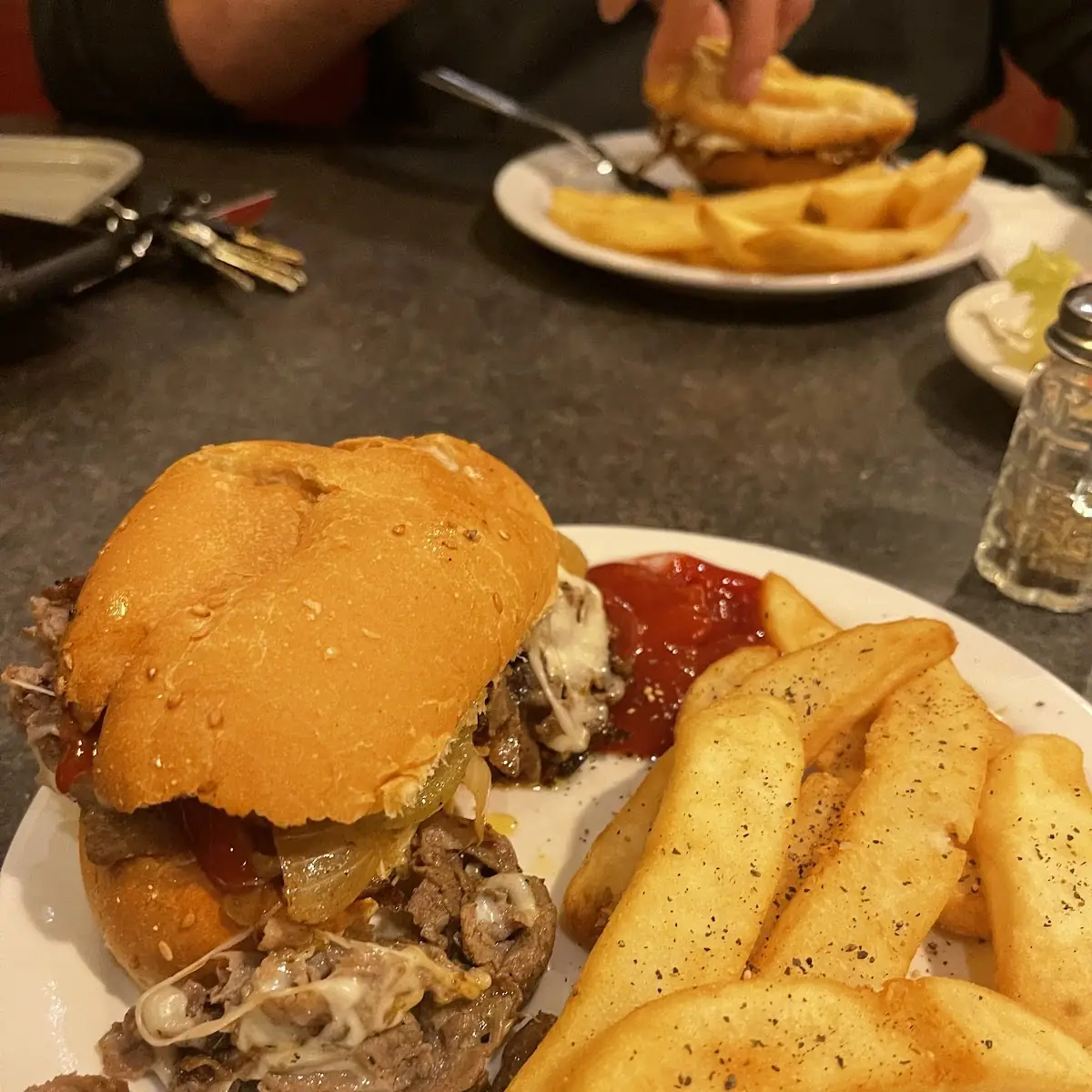 Chopped Steak Sandwich