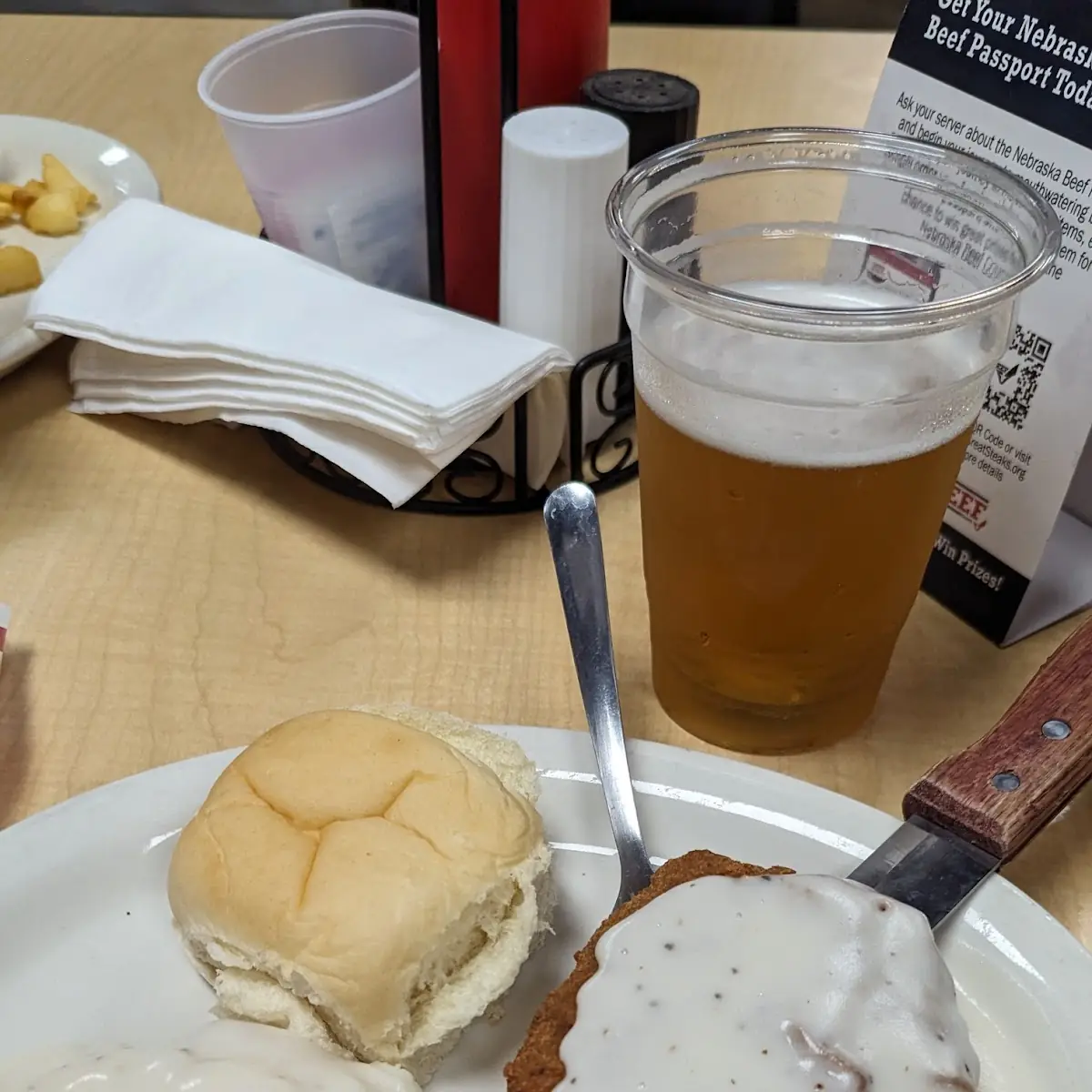 Chicken Fried Steak with Mashed Potatoes and Gravy