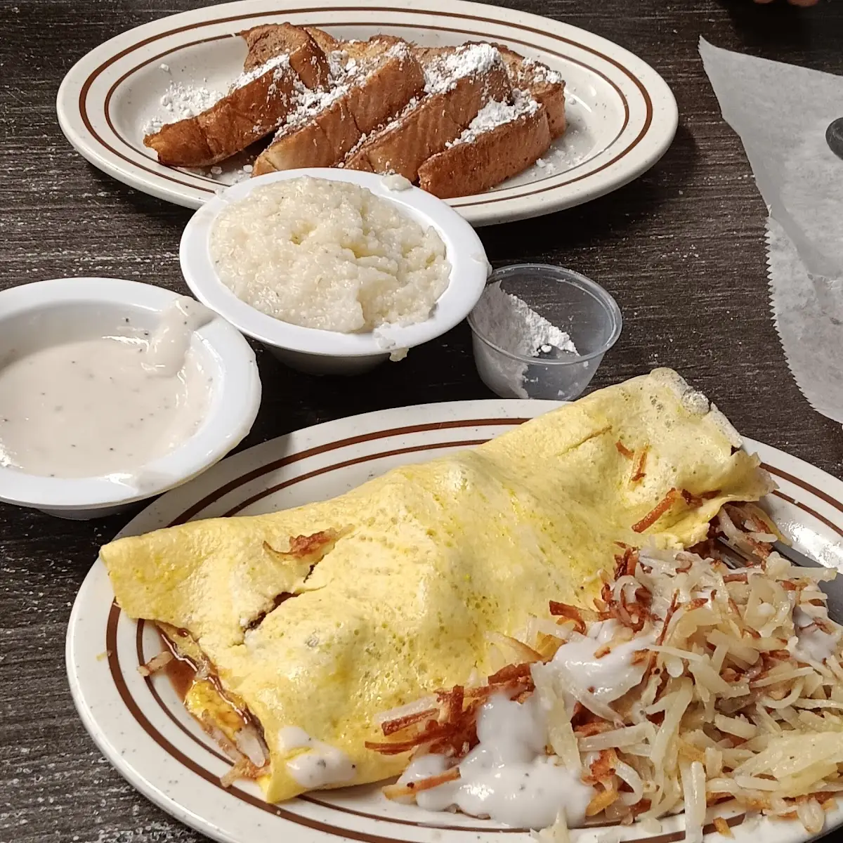 Steak Egg Cheese Omelette