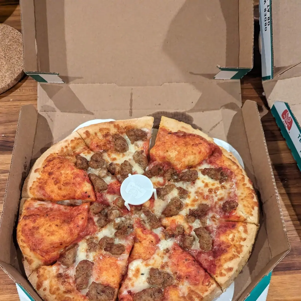 Sausage Pizza Minus Some Sausage
