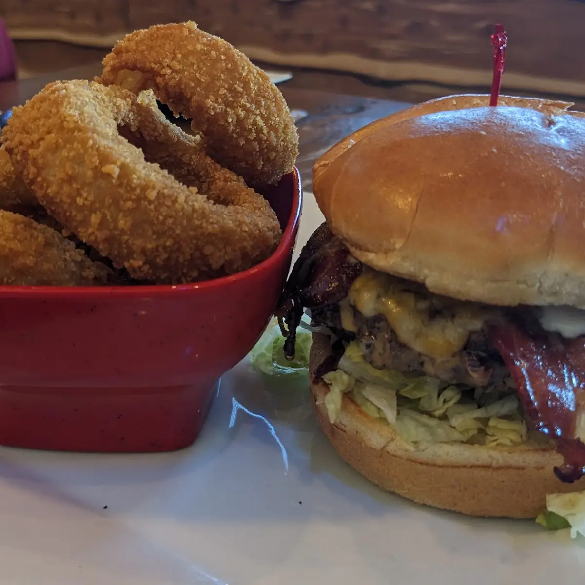 Chuck Wagon and Onion Rings