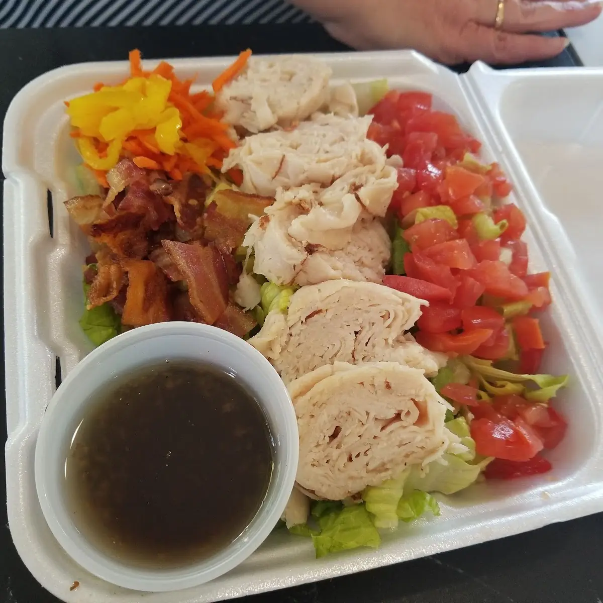 Turkey Bacon Salad
