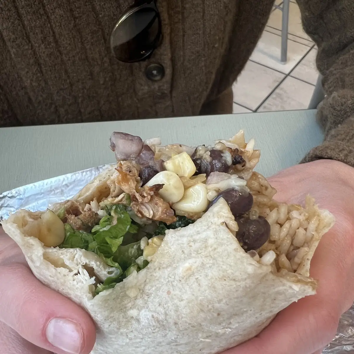 Chipotle Honey Chicken Burrito