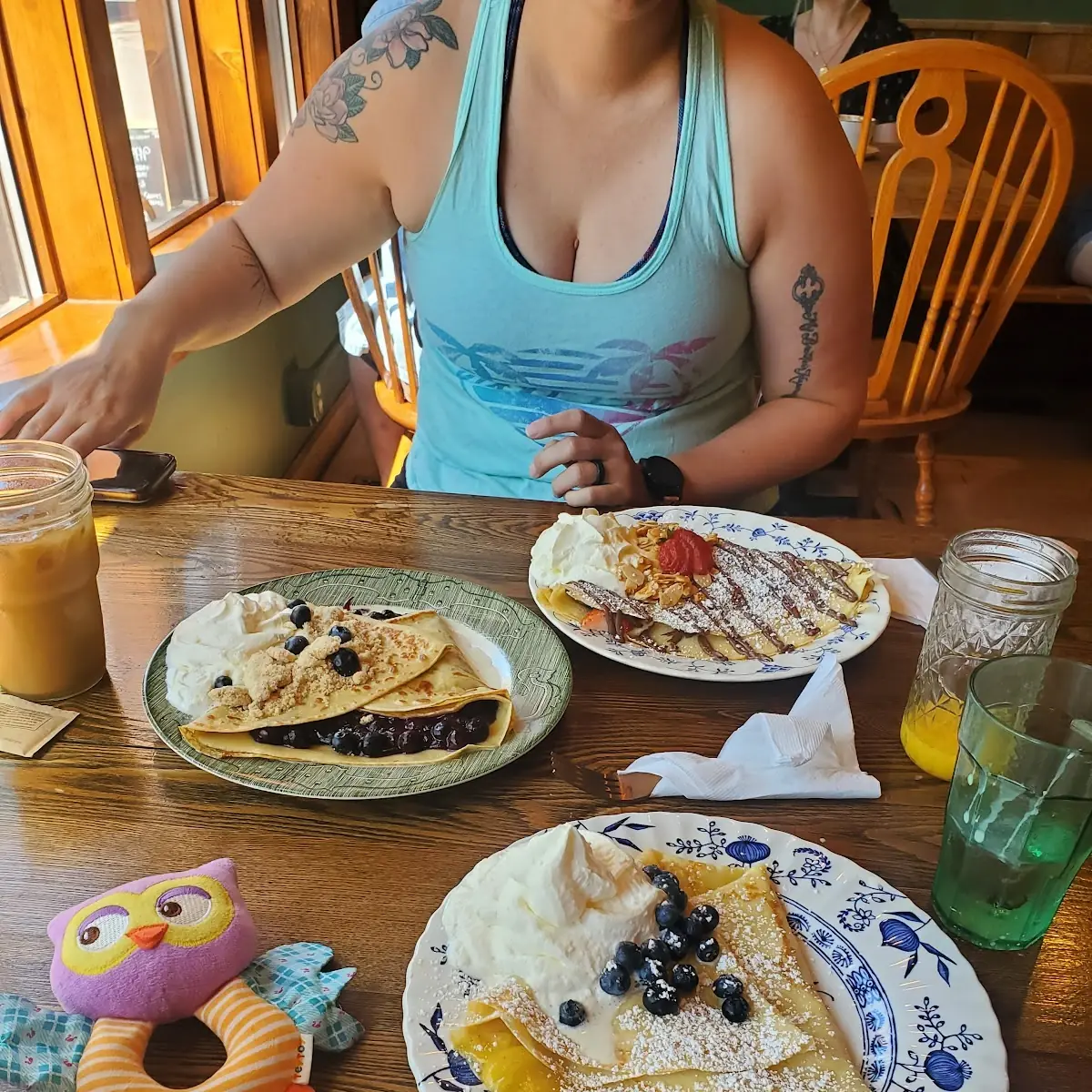 Dad's Skinny Pancakes