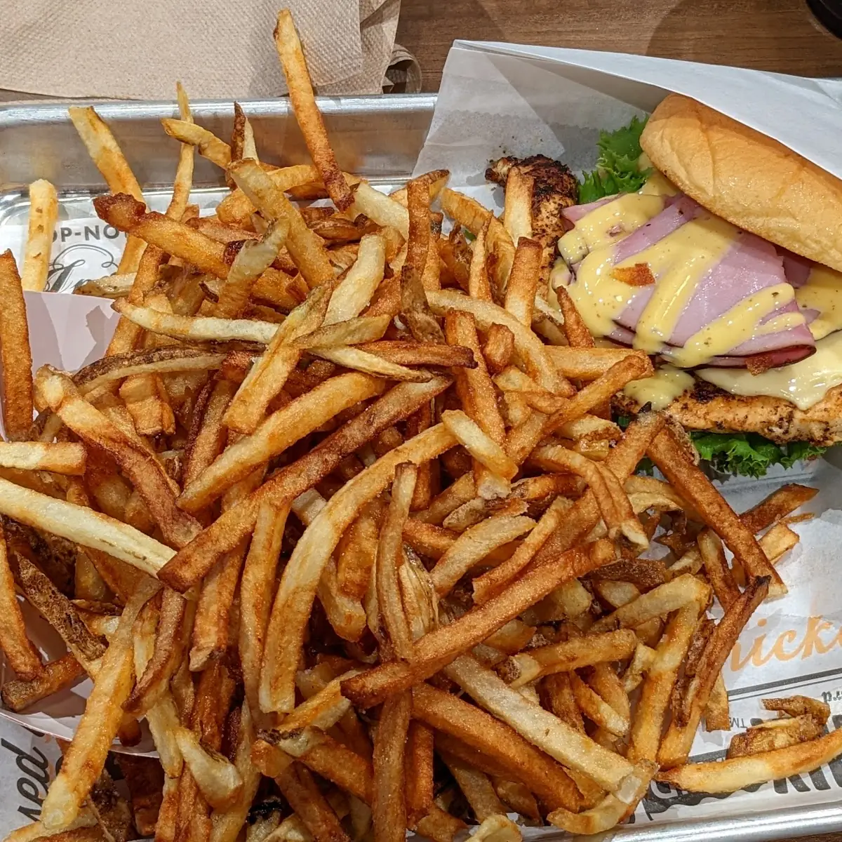Crispy Chicken Sandwich Fries