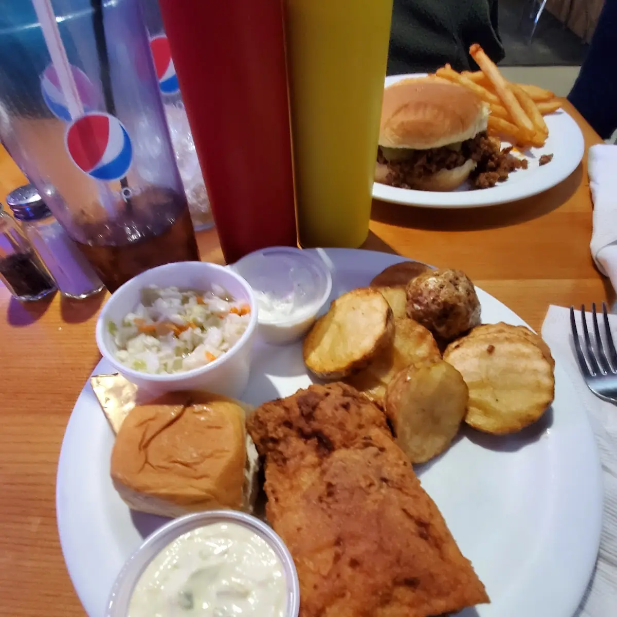 One Piece Cod Dinner