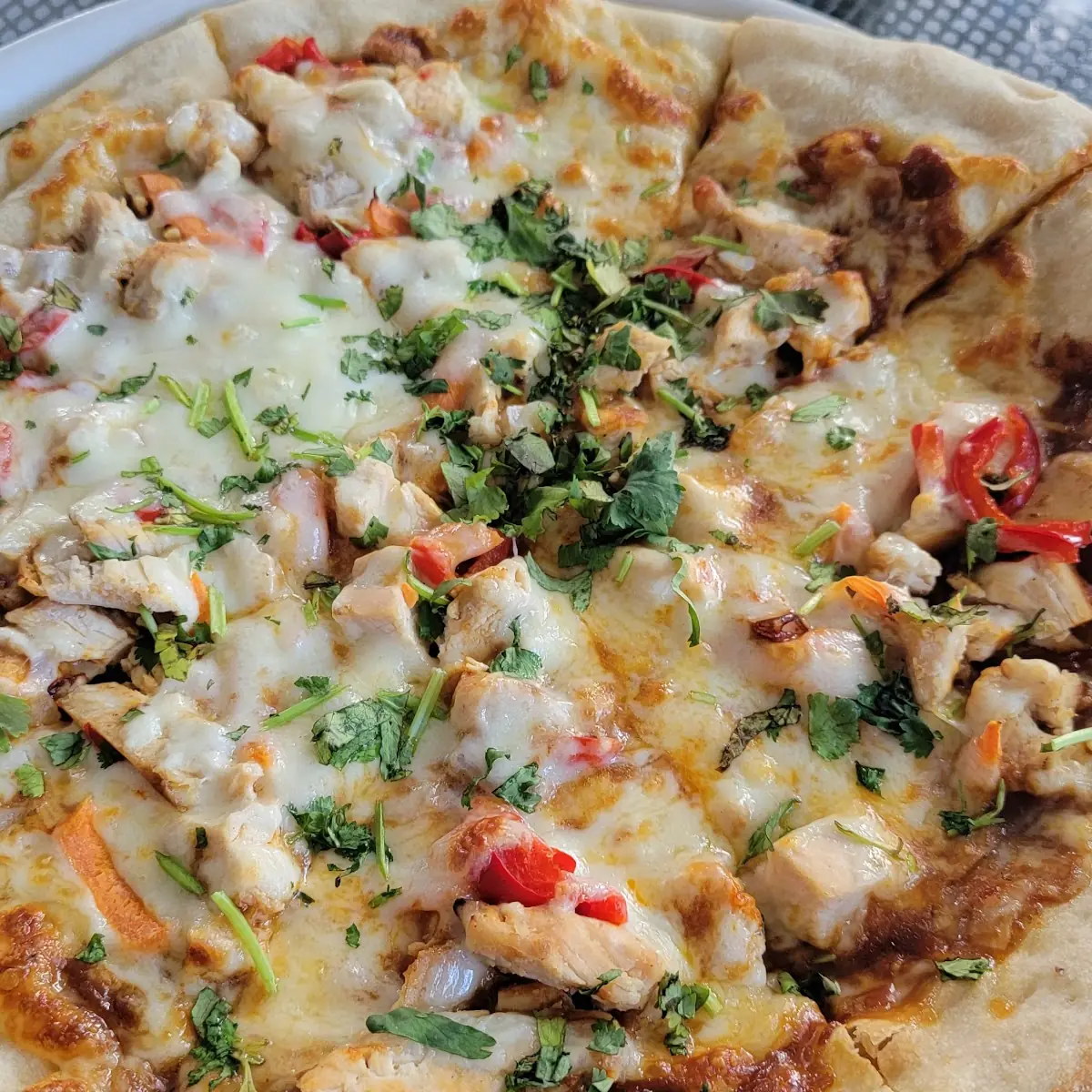 Thai Chicken Pizza