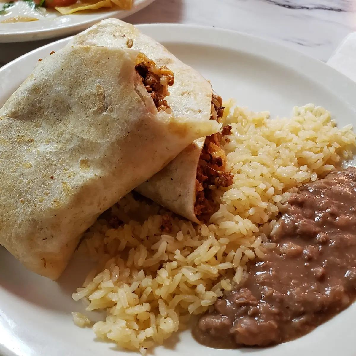 Burrito de frijole / Bean Burrito