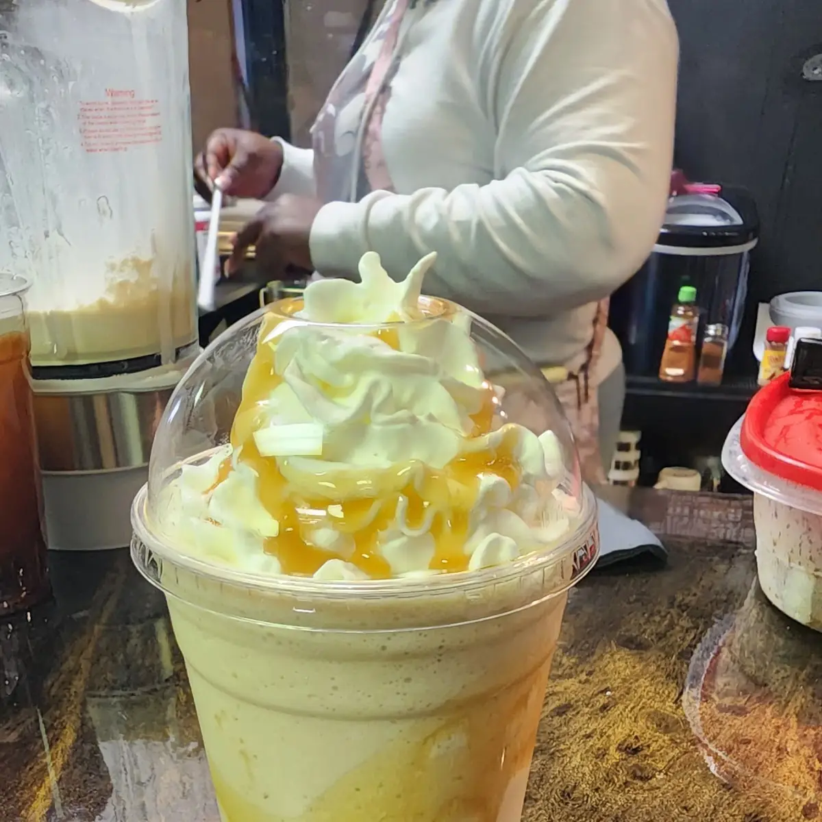 Caramel Frappe