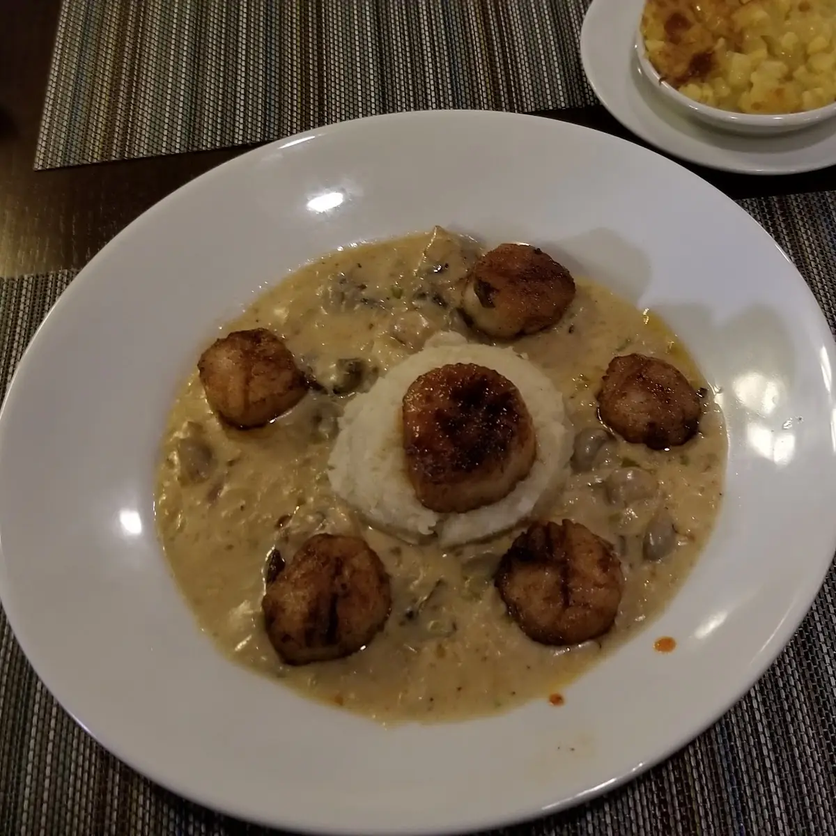Scallops in Garlic Sauce