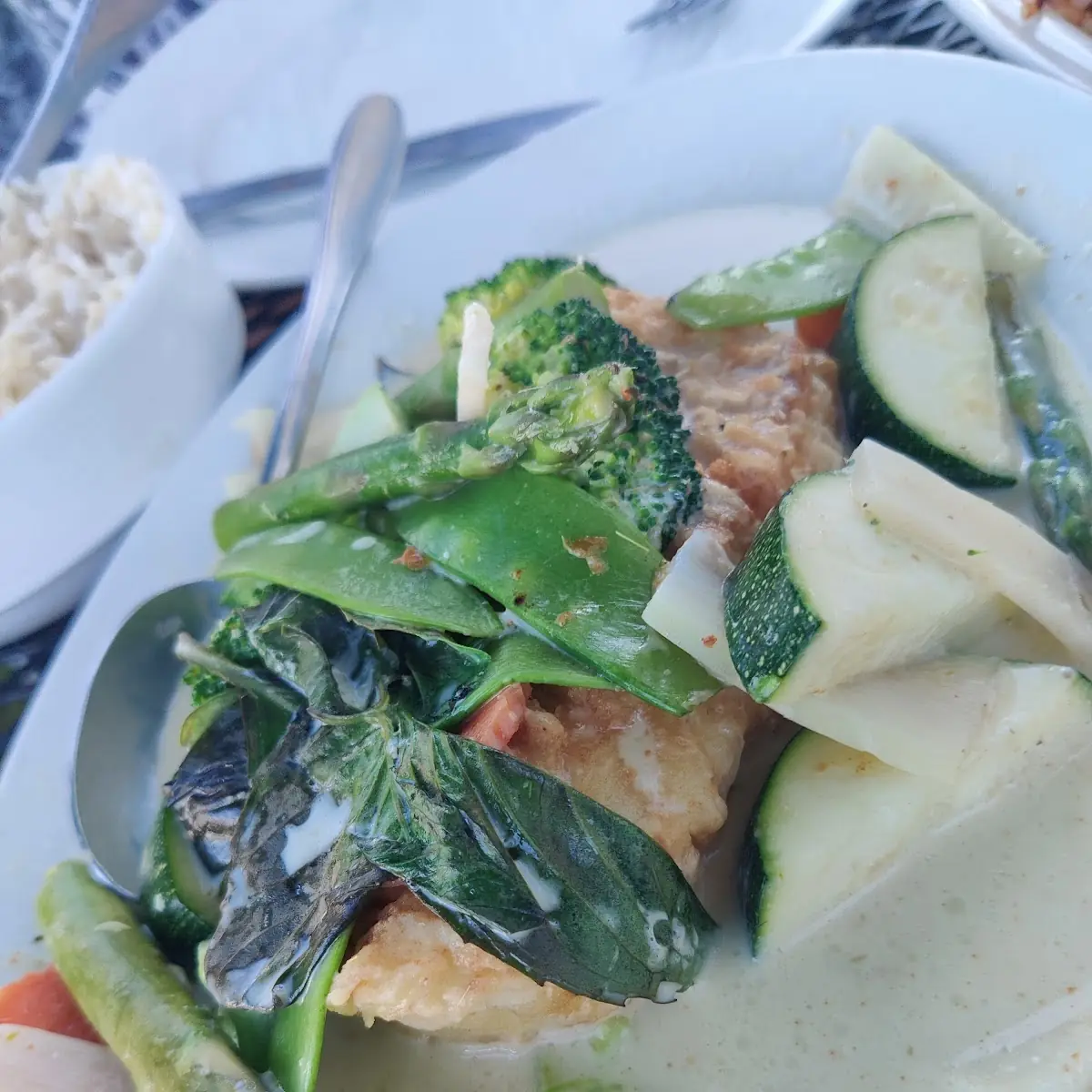 Green Curry Cod