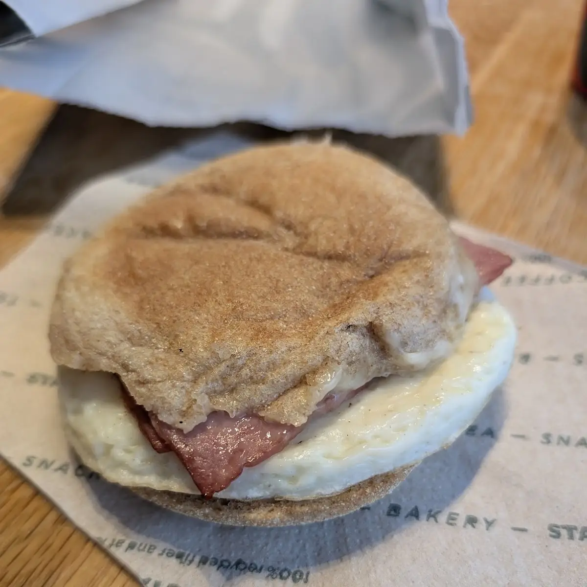 Turkey Bacon Cheddar & Egg White Sandwich