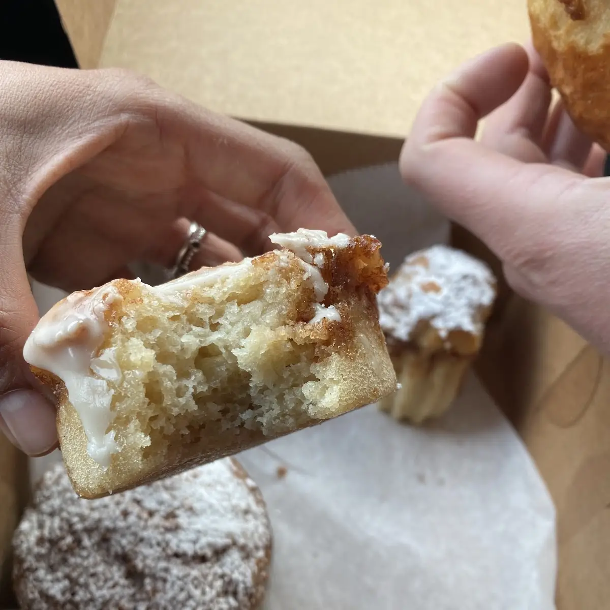 Inside the Cinnamon Roll