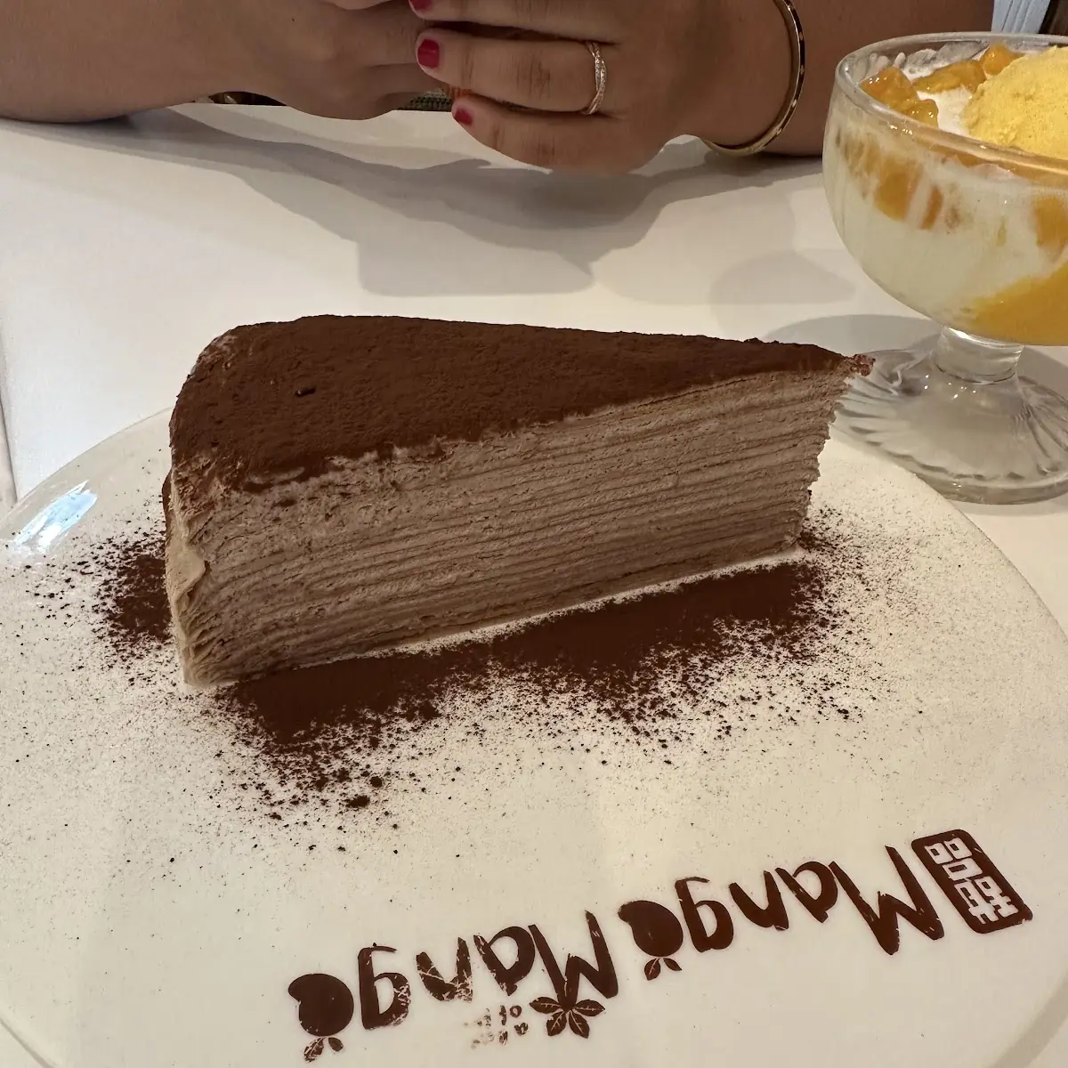 Coco Crepe Cake Slice