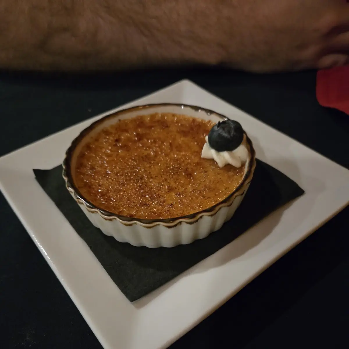 Sweet Corn Crème Brulee
