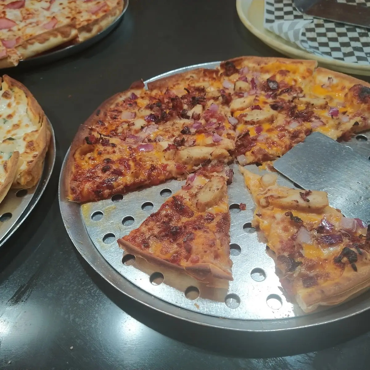 Chicken Bacon Ranch Pizza