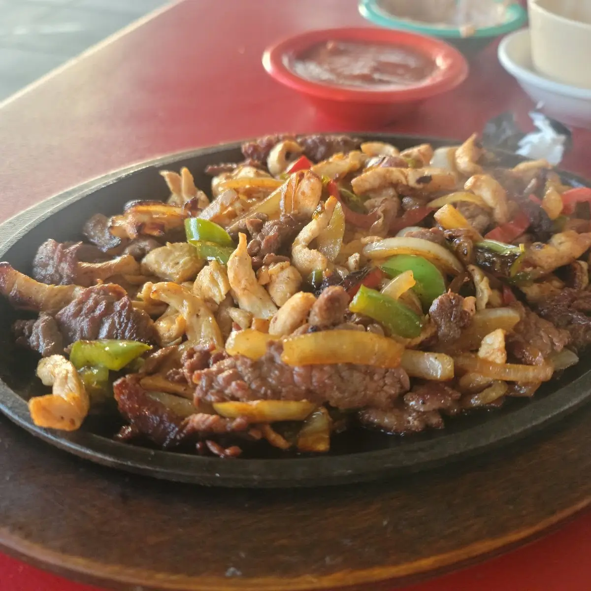 Steak and Chicken Fajitas