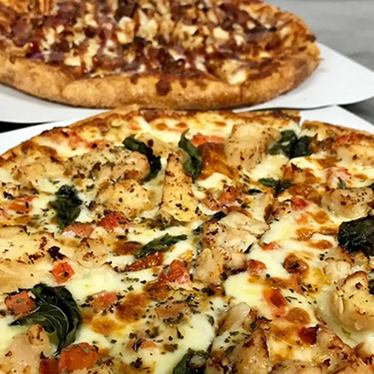 Chicken Margherita Pizza