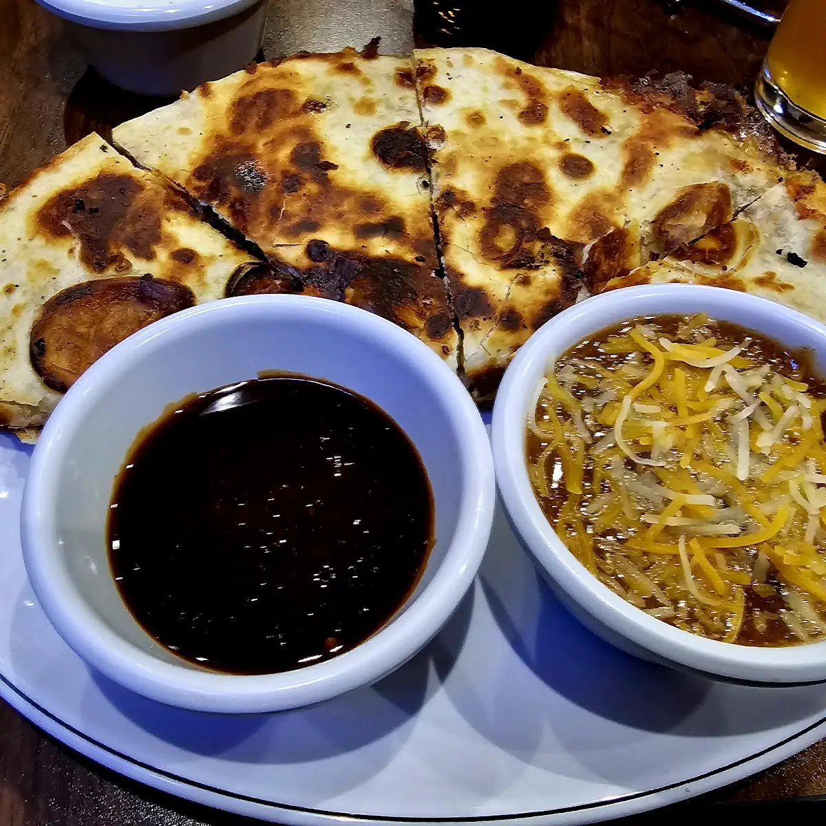Brisket Quesadilla