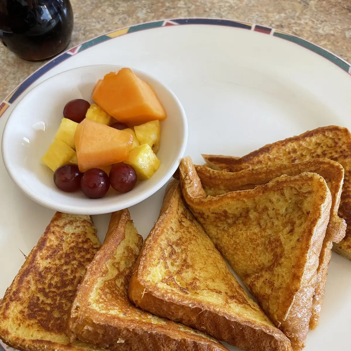 Three Stack French Toast Breakfast