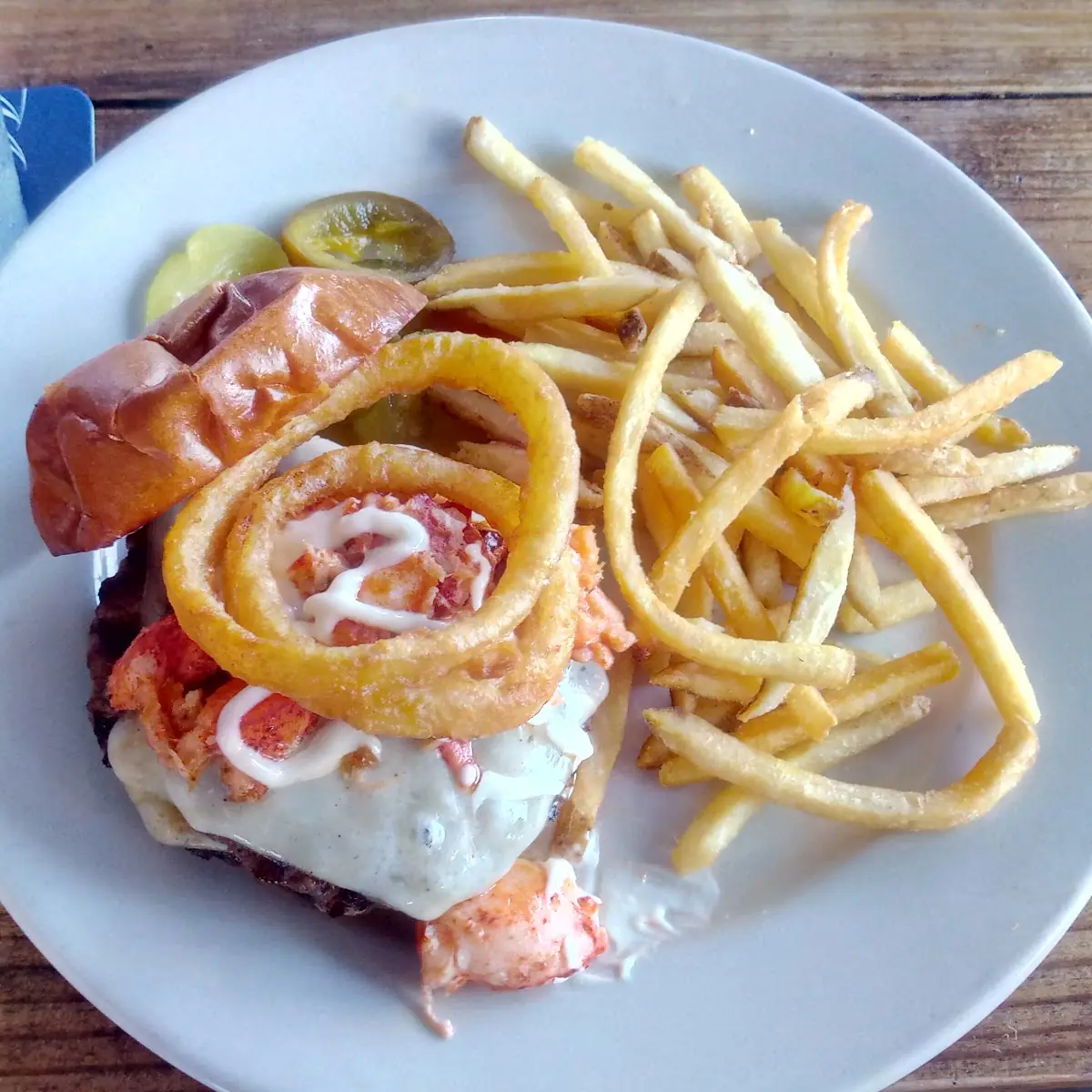 Surf and Turf Burger
