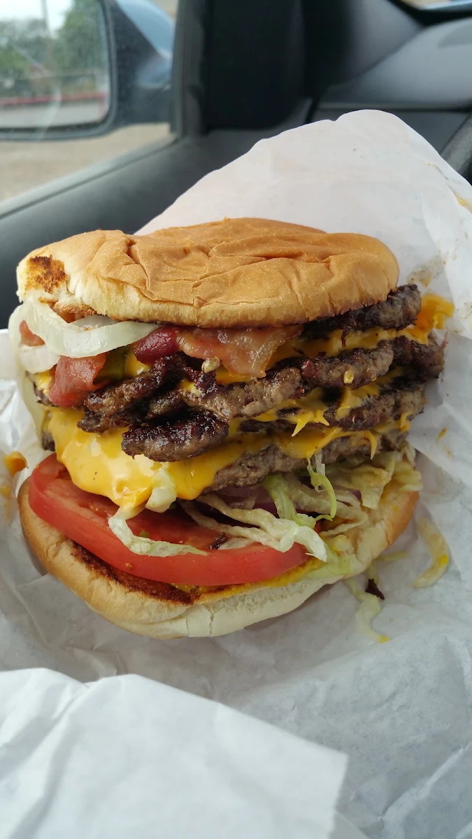 Triple Cheeseburger