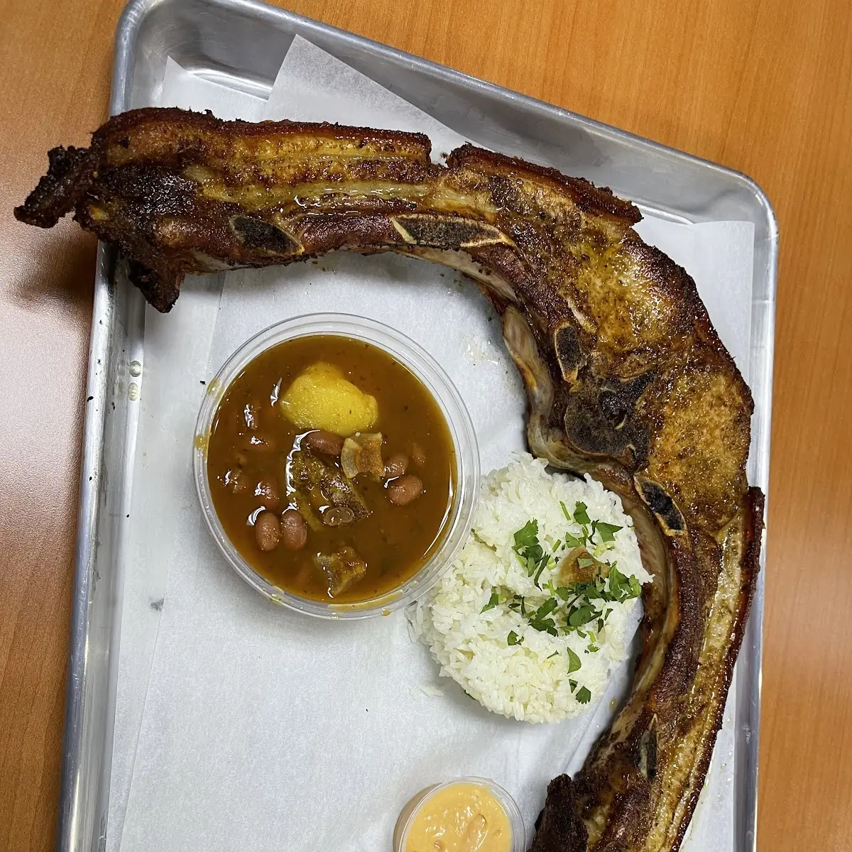 Bandeja de Chuleta Kan Kan
