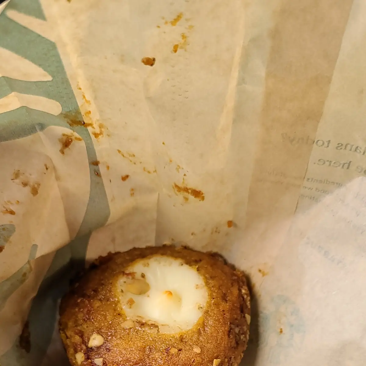 Pumping Cream Cheese Muffin