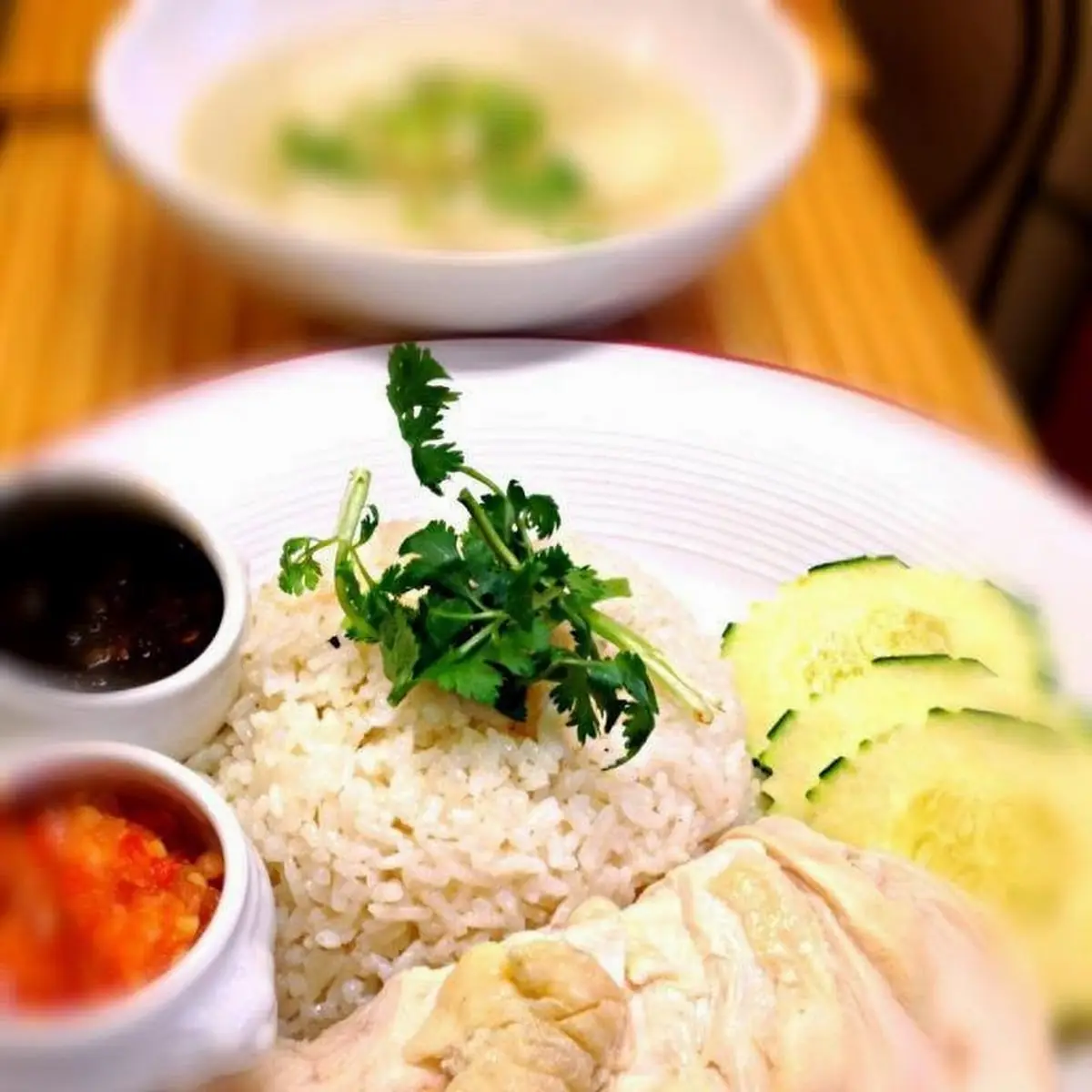 Hainanese Chicken Rice