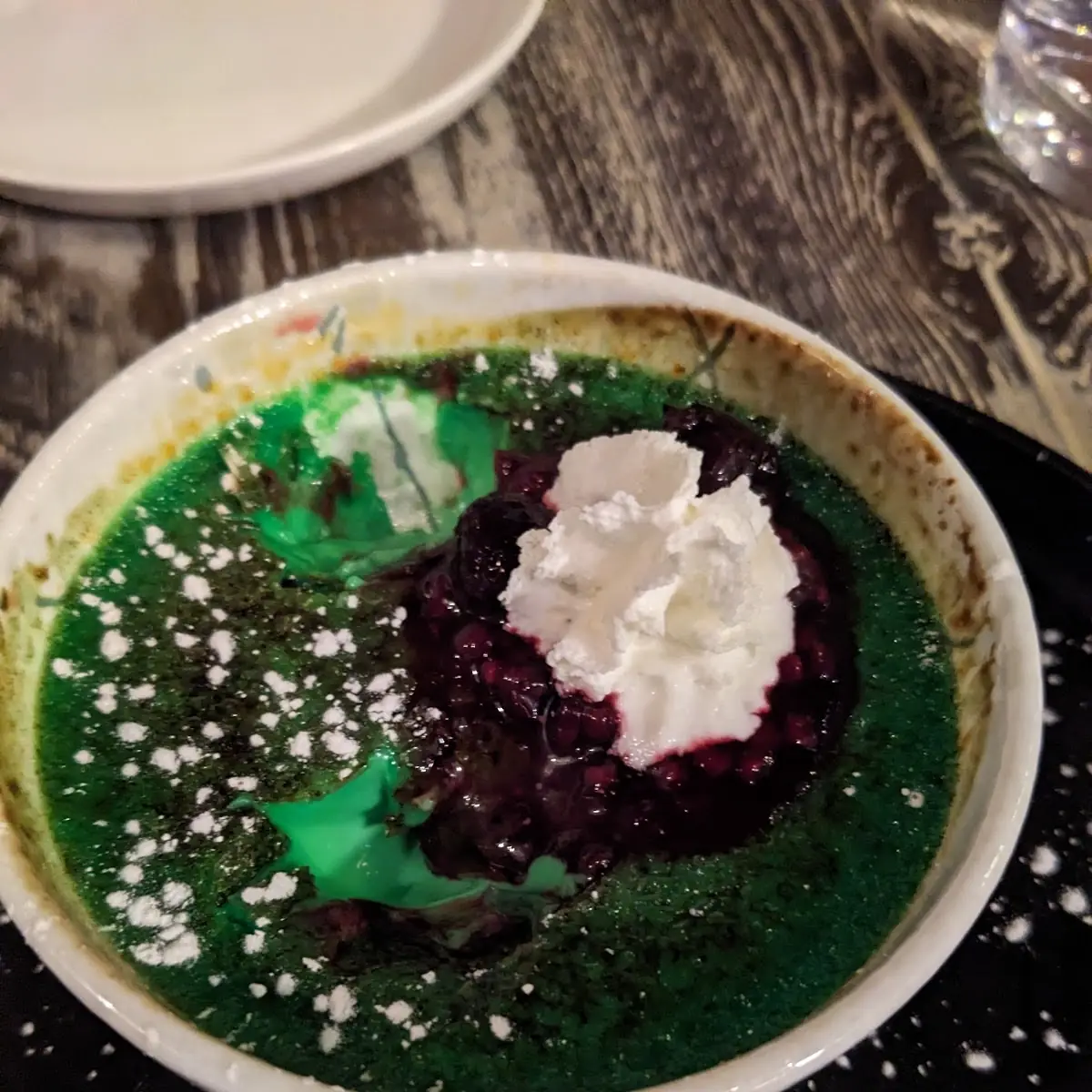 Pandan Creme Brulee