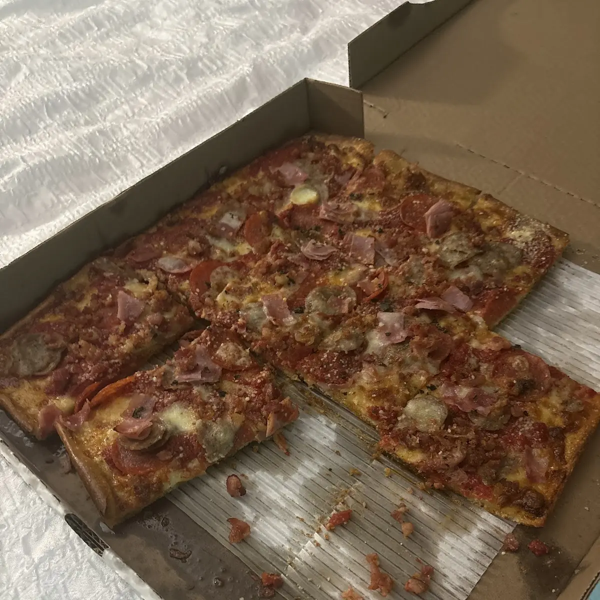 Sicilian Pizza Slice