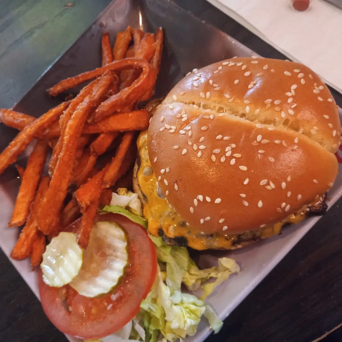 Kids Cheeseburger with Fries