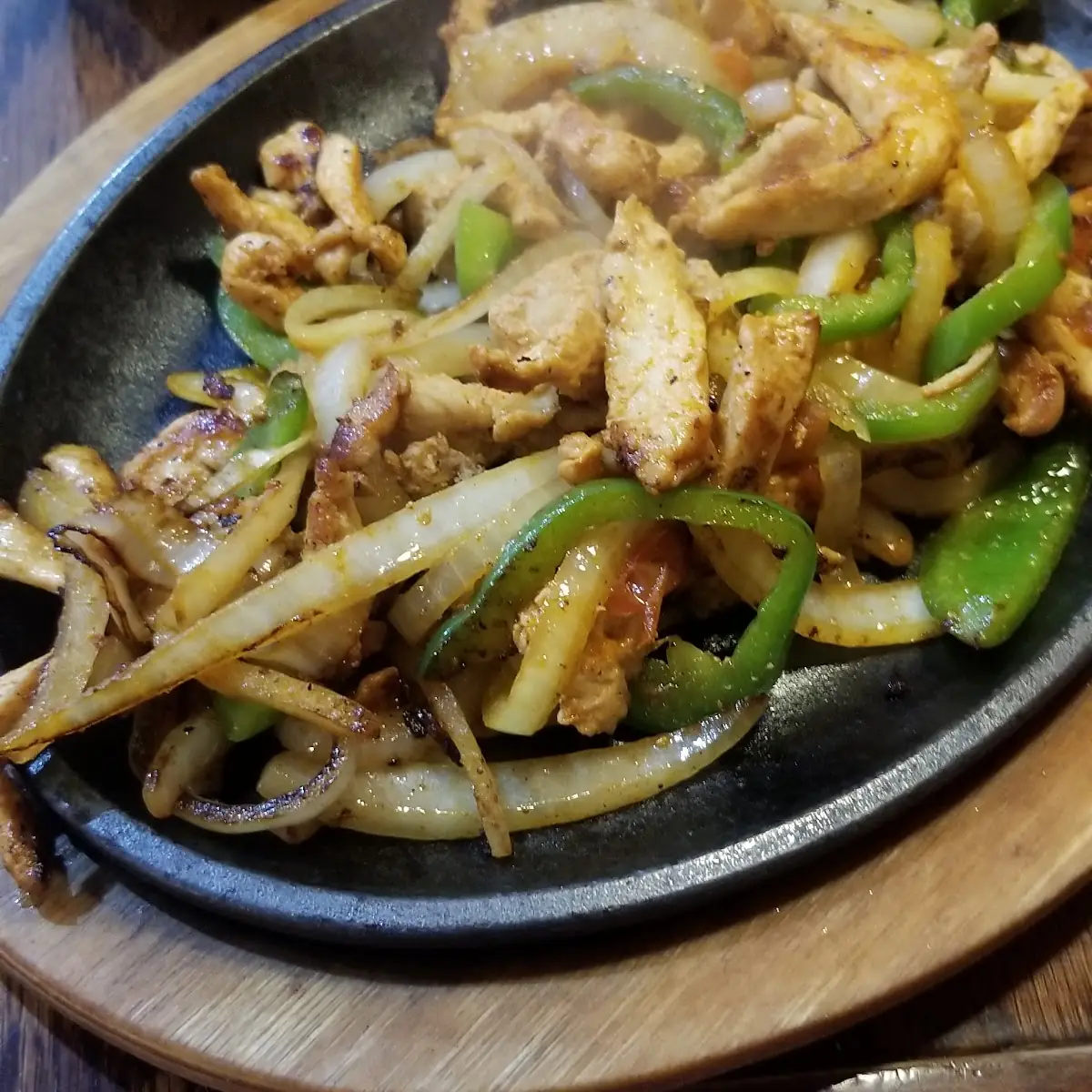 Fajita Nachos Grilled Chicken