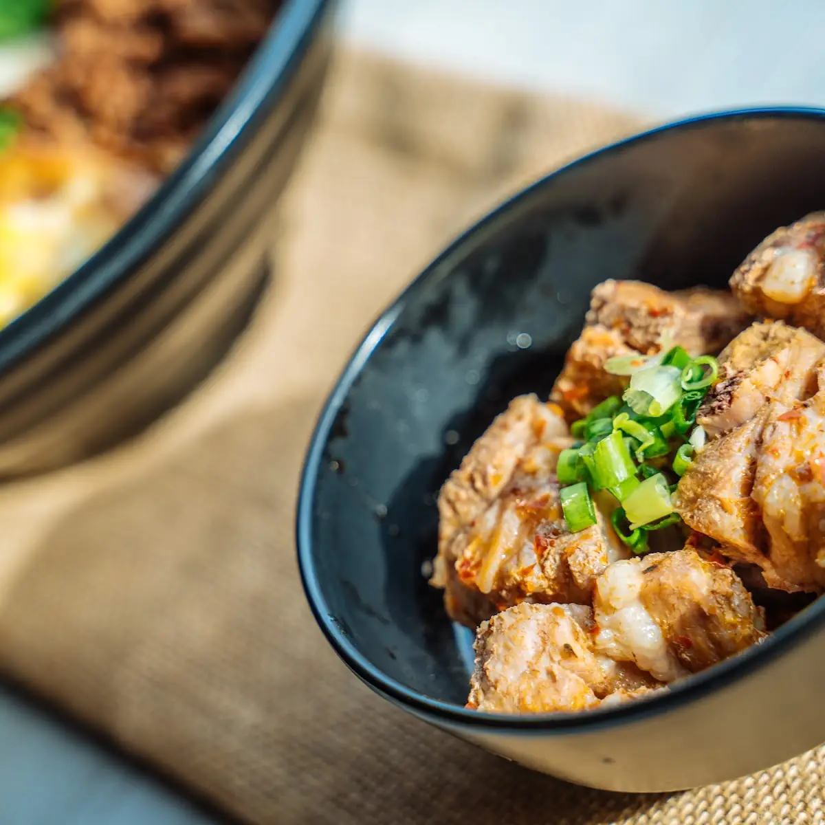 Pork Belly Stew Rice Bowl