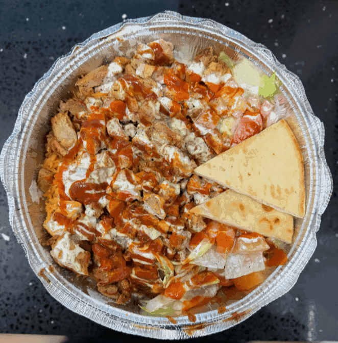 Gyro Rice Bowl Large
