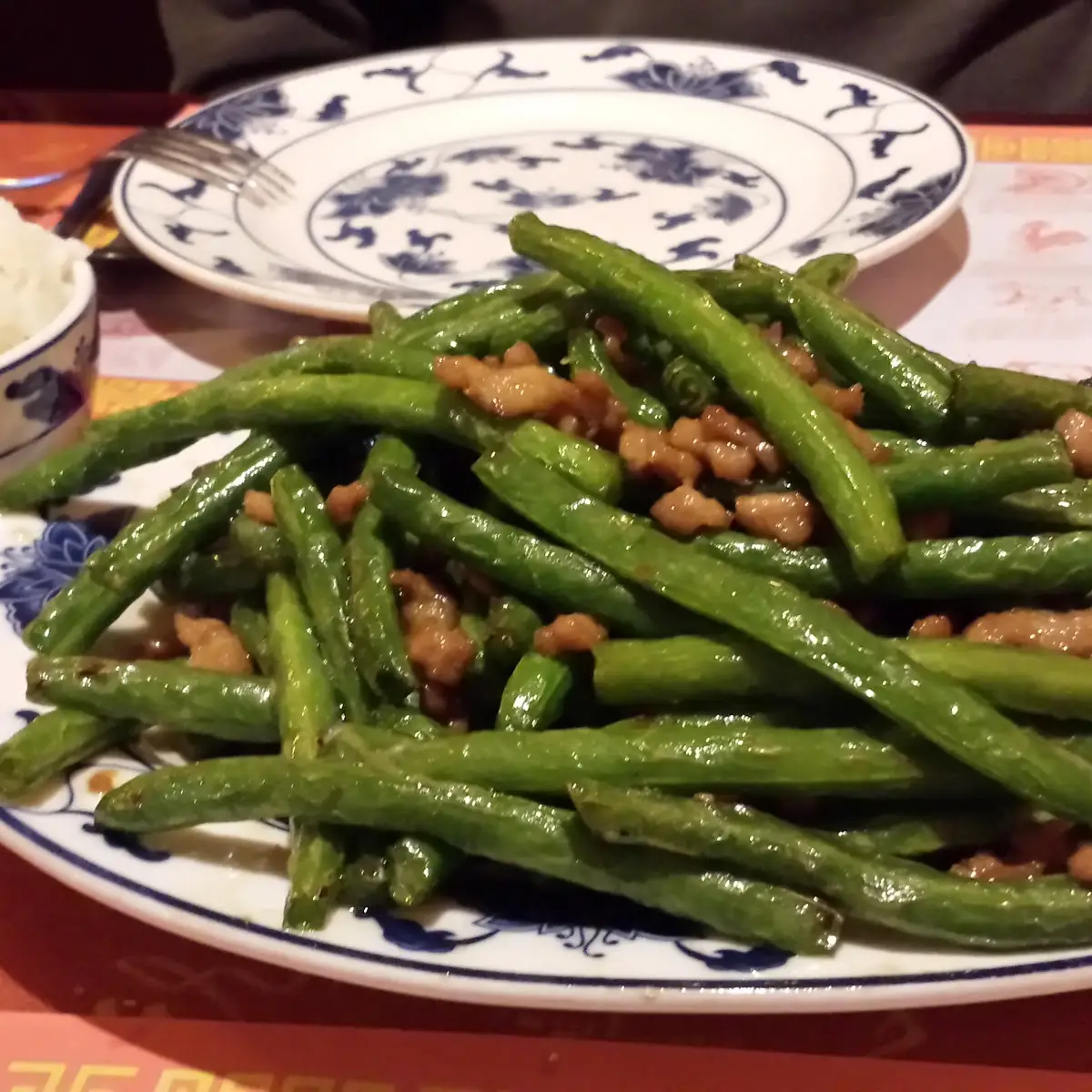 Dried String Beans with Minced Pork