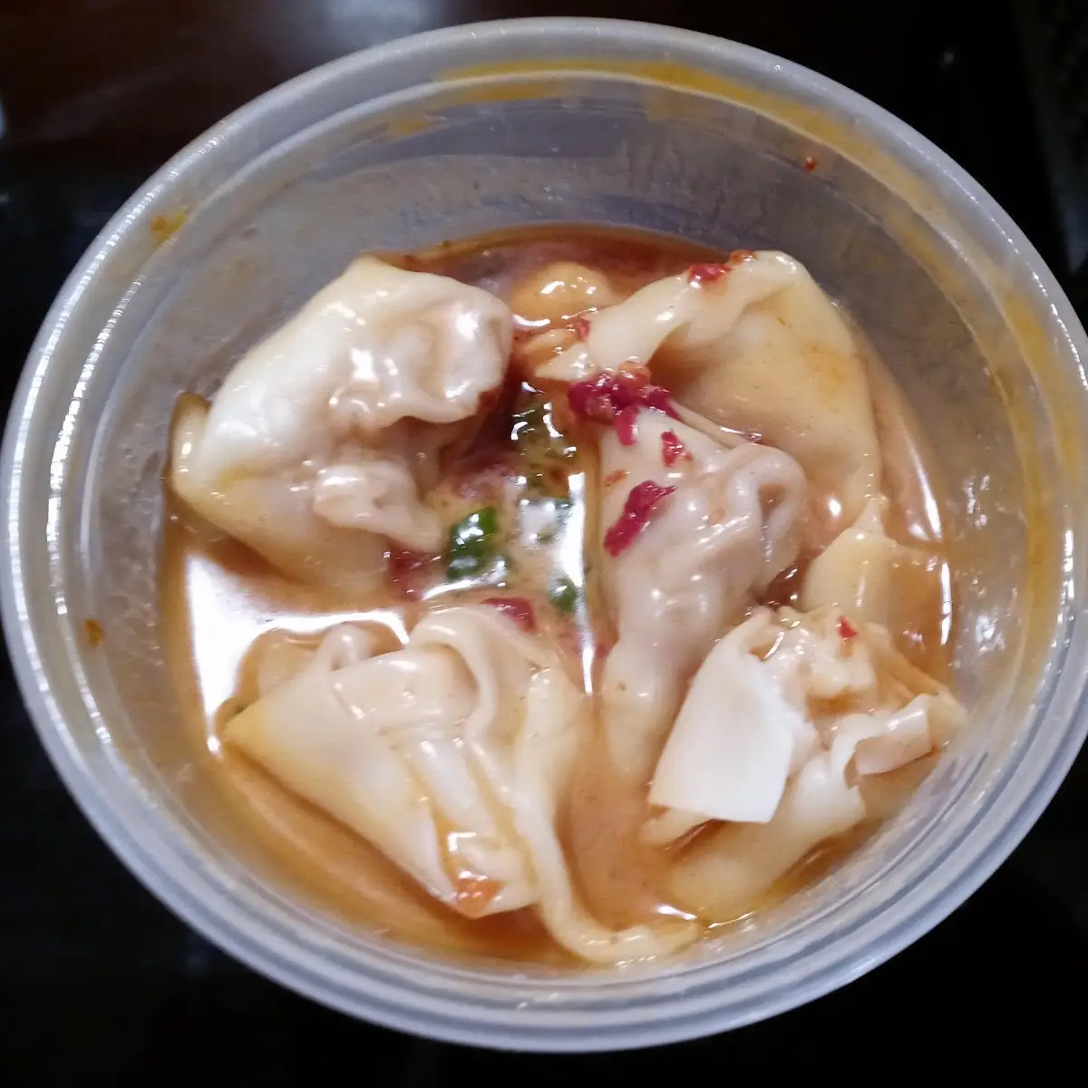 Wonton in Hot Sauce