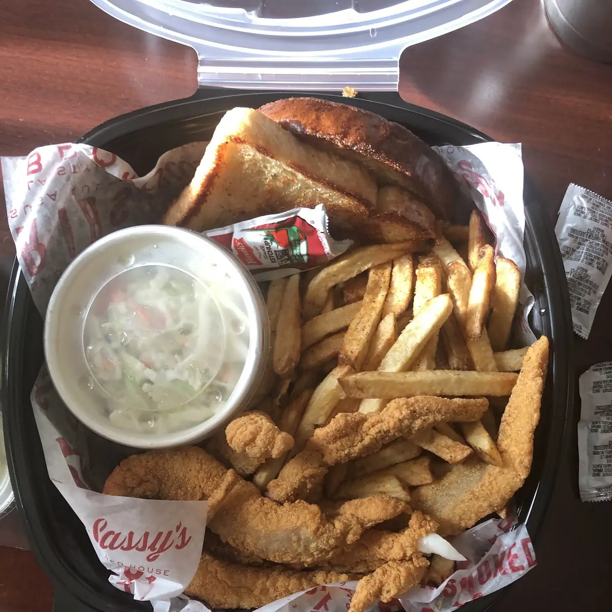 Catfish Dinner Roll