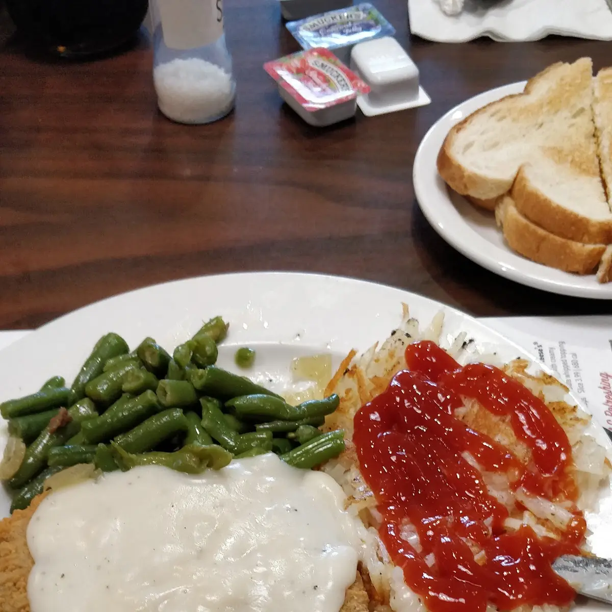 Chicken Fried Steak and Eggs