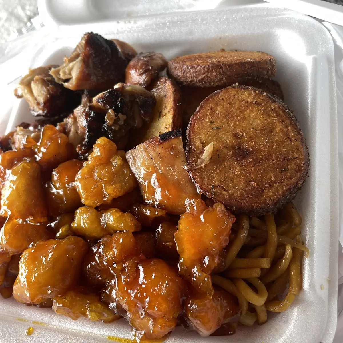 Orange Chicken & Bourbon Chicken