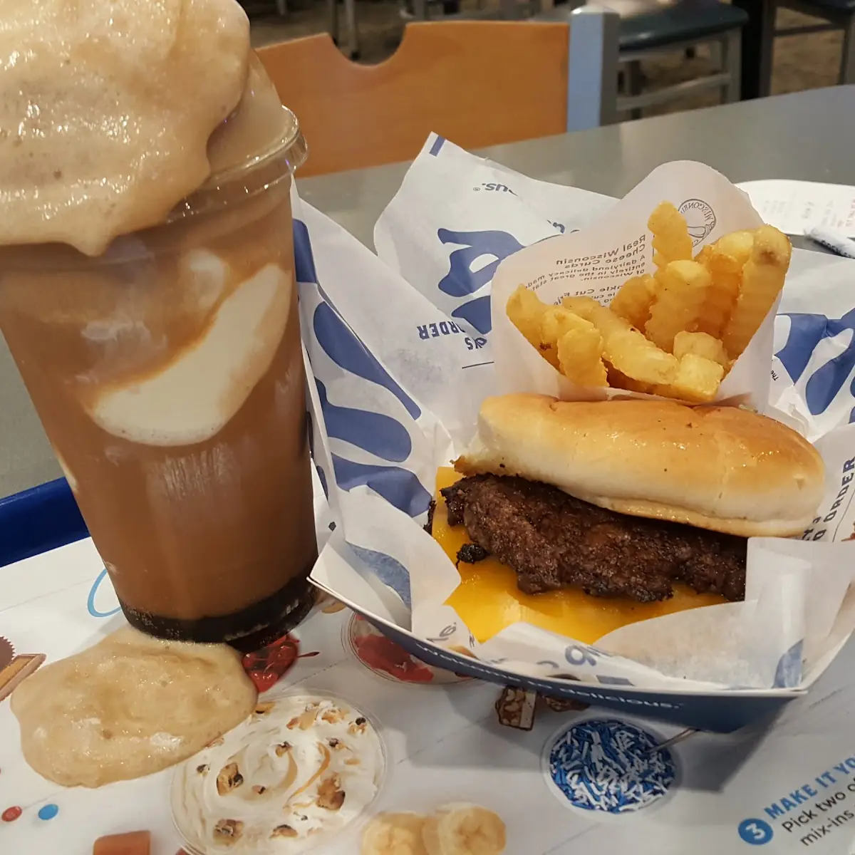 Double Cheddar Bacon Burger