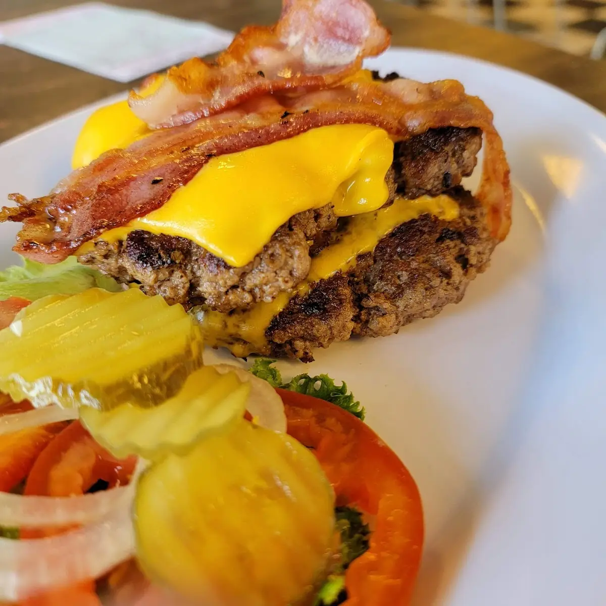 Bacon Double Cheeseburger No Bun