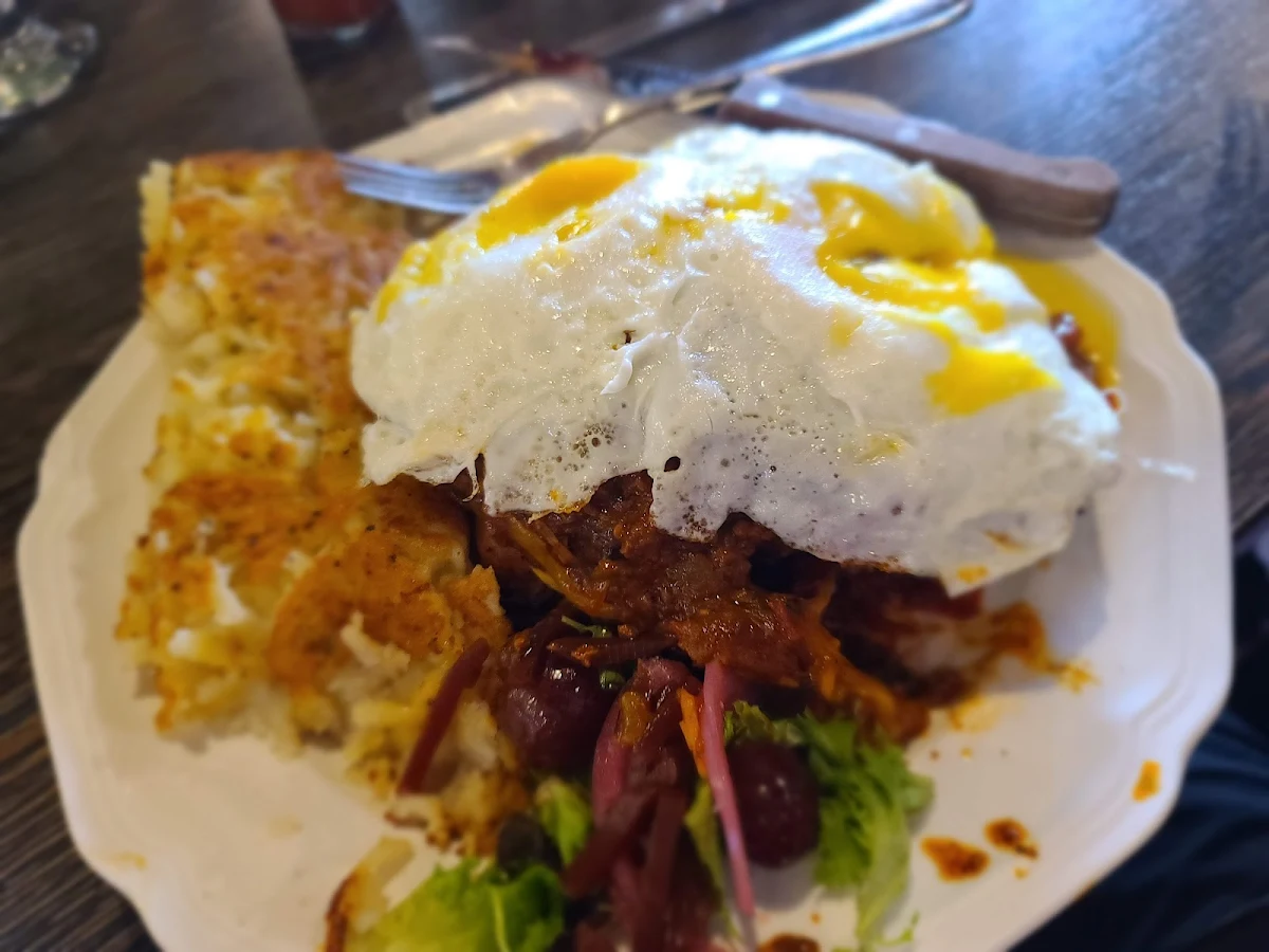 Everything Is Jake Bacon Steak & a Fried Egg