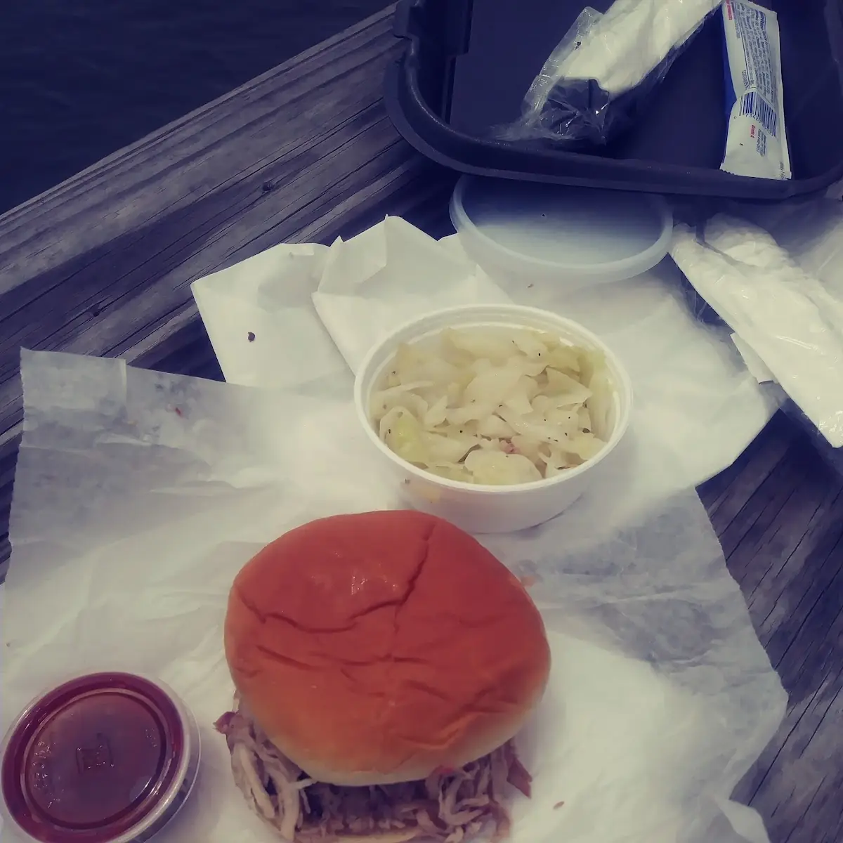 Small BBQ Sandwich
