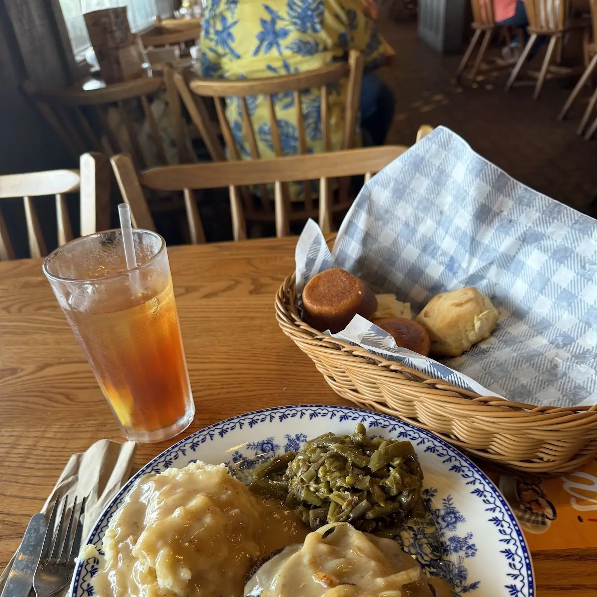 Hamburger Steak Dinner