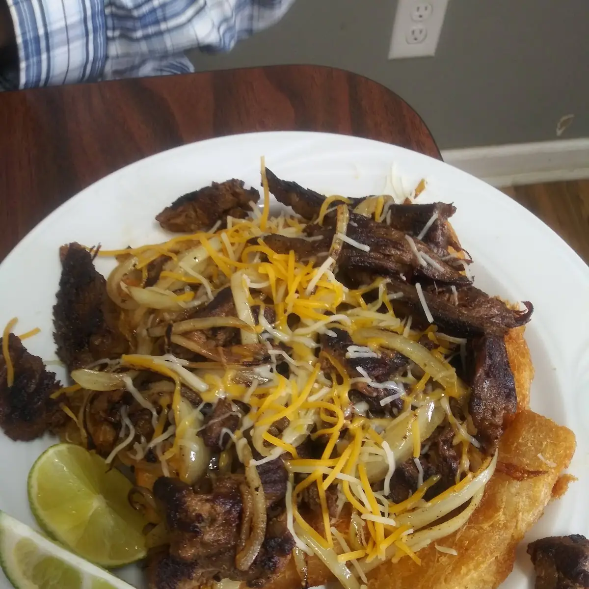 Steak and Fried Yuca