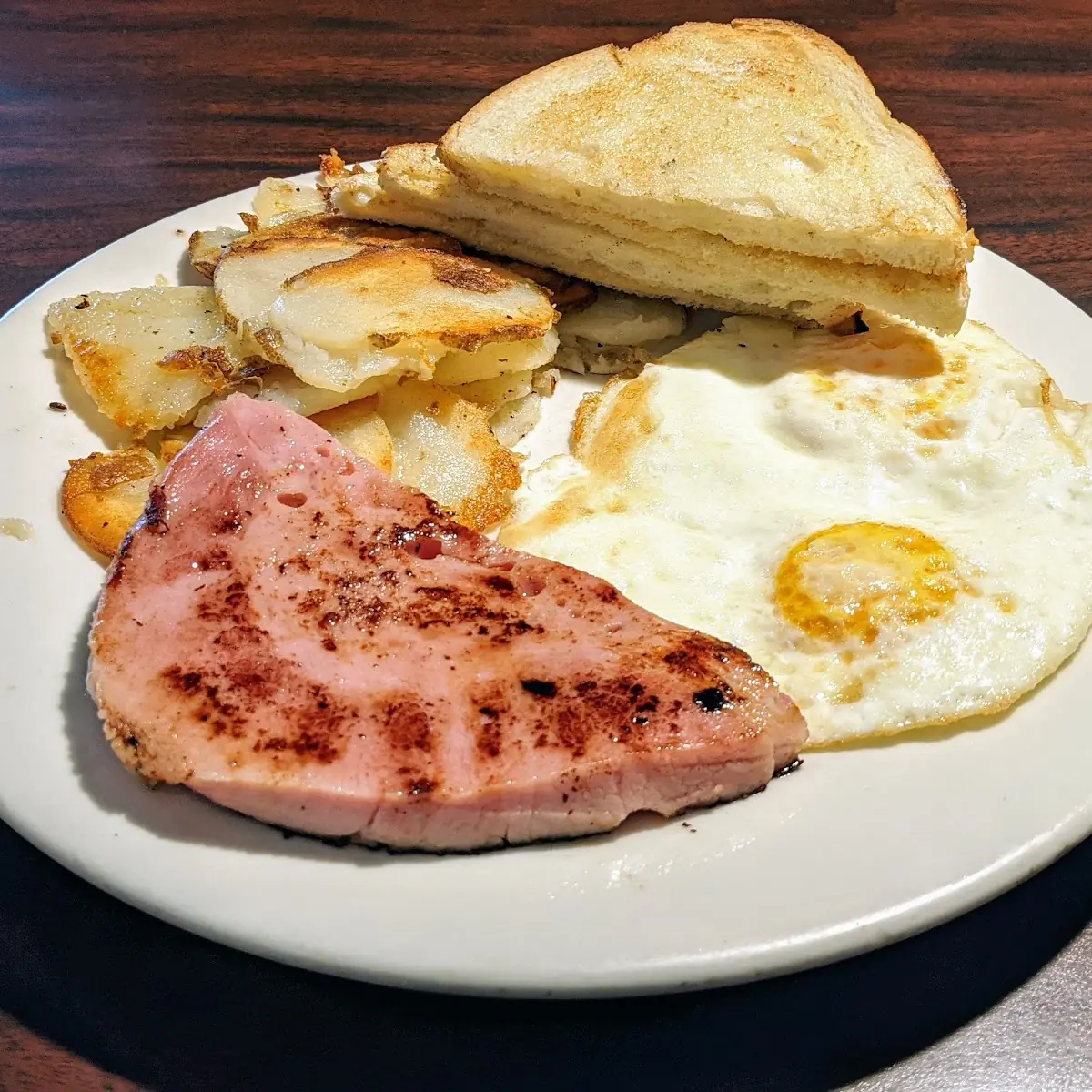 Pork Chop and Eggs