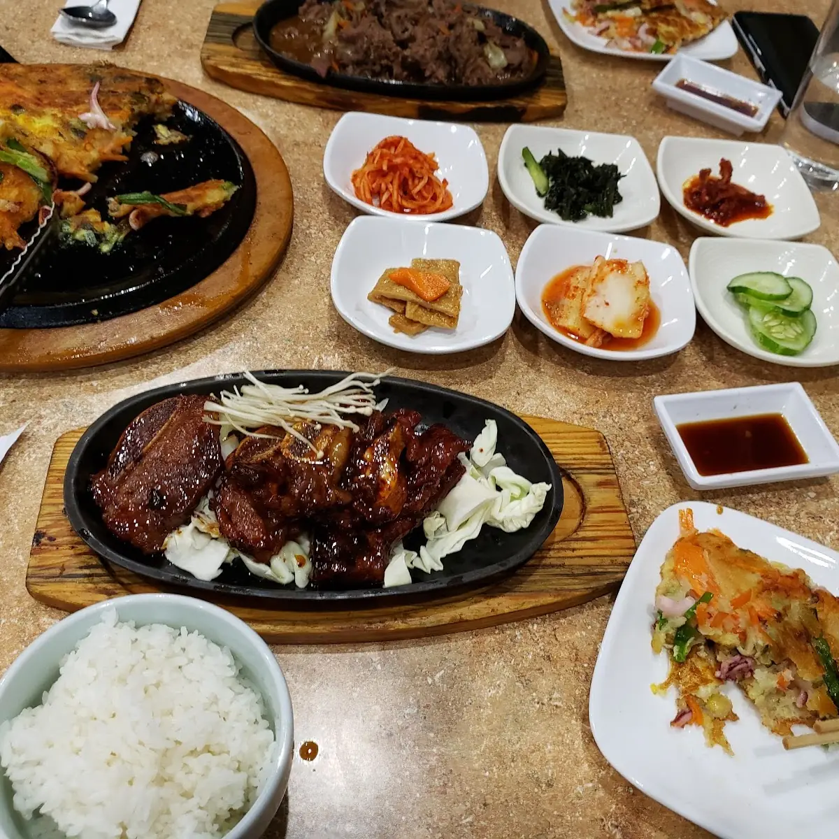 Steamed Rice Seafood