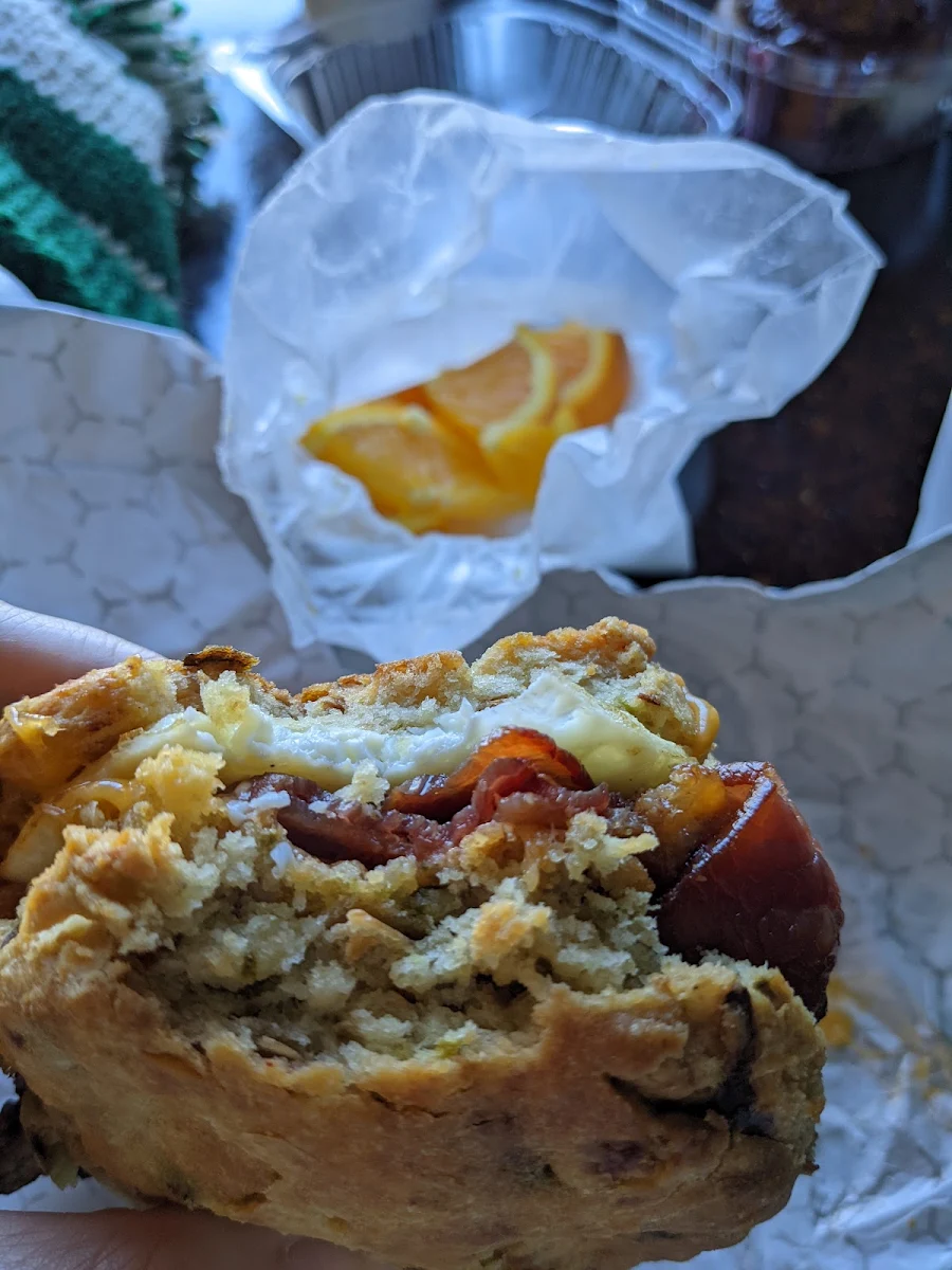 Bacon Egg and Cheese Biscuit