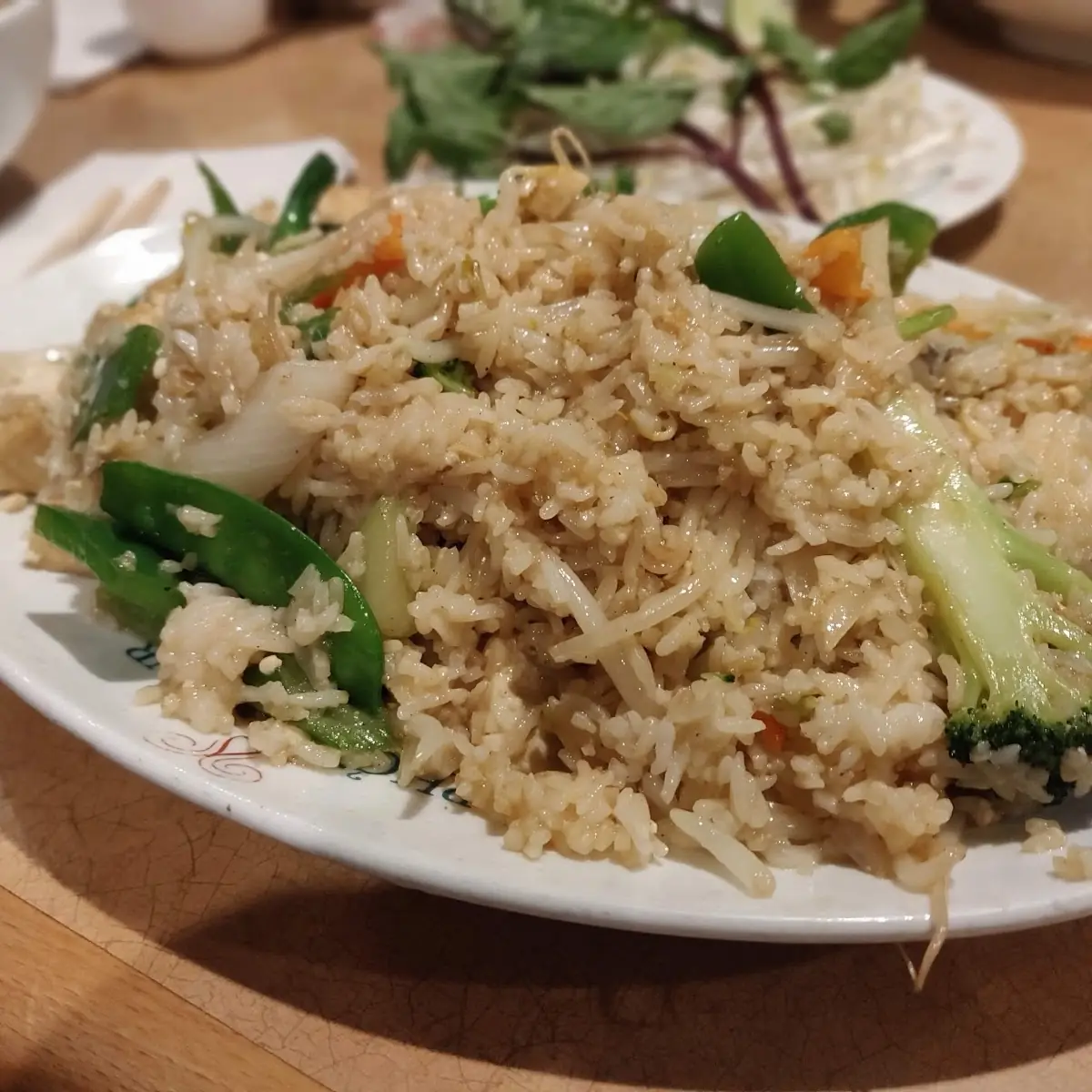 Cơm GÀ Xào Rau Chicken Vegetable on Rice